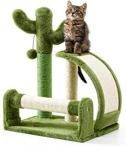 Made4Pets Cat Scratching Post, Cactus Scratcher TreeCat Scratching Post