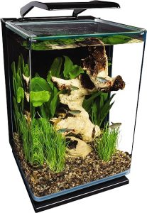 Marineland Portrait Glass LED Aquarium Kit, 5 Gallons