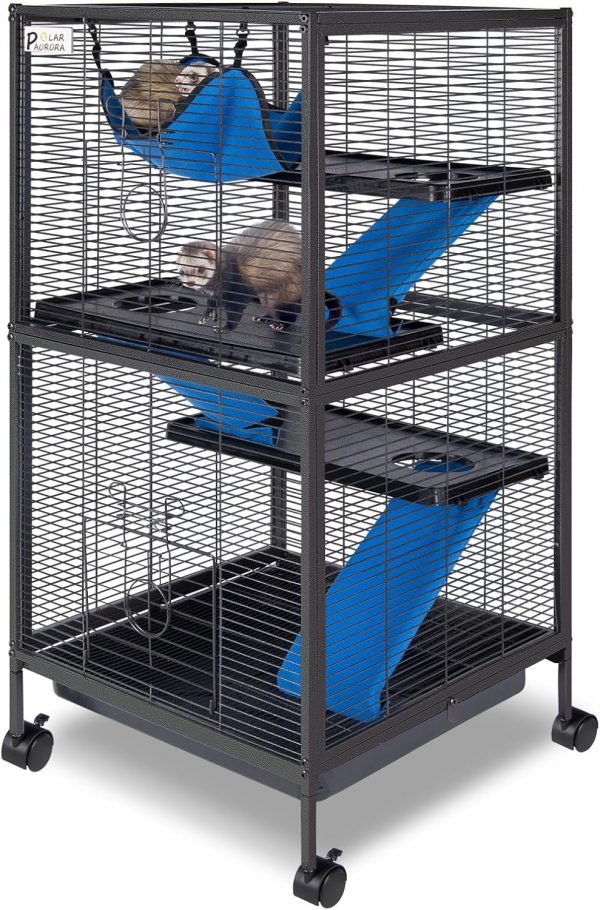 4 Tier Steel Deluxe Small Animal Pet Cage