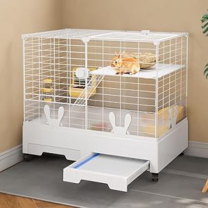 Oneluck Bunny Cage Indoor Rabbit Hutch