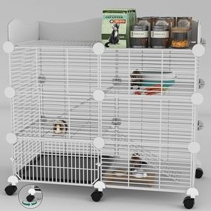 Large Guinea Pig Cages Indoor on Wheels