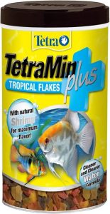 TetraMin Plus Tropical Flakes, Cleaner and Clearer Water Formula, 1-Ounce