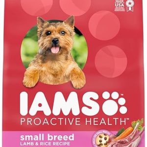 IAMS Proactive Health Small Breed Dry Dog Food Lamb and Rice Recipe, 7 lb. Bag