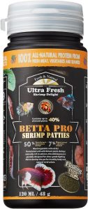 Ultra Fresh Betta Fish Food, Betta Pro Shrimp